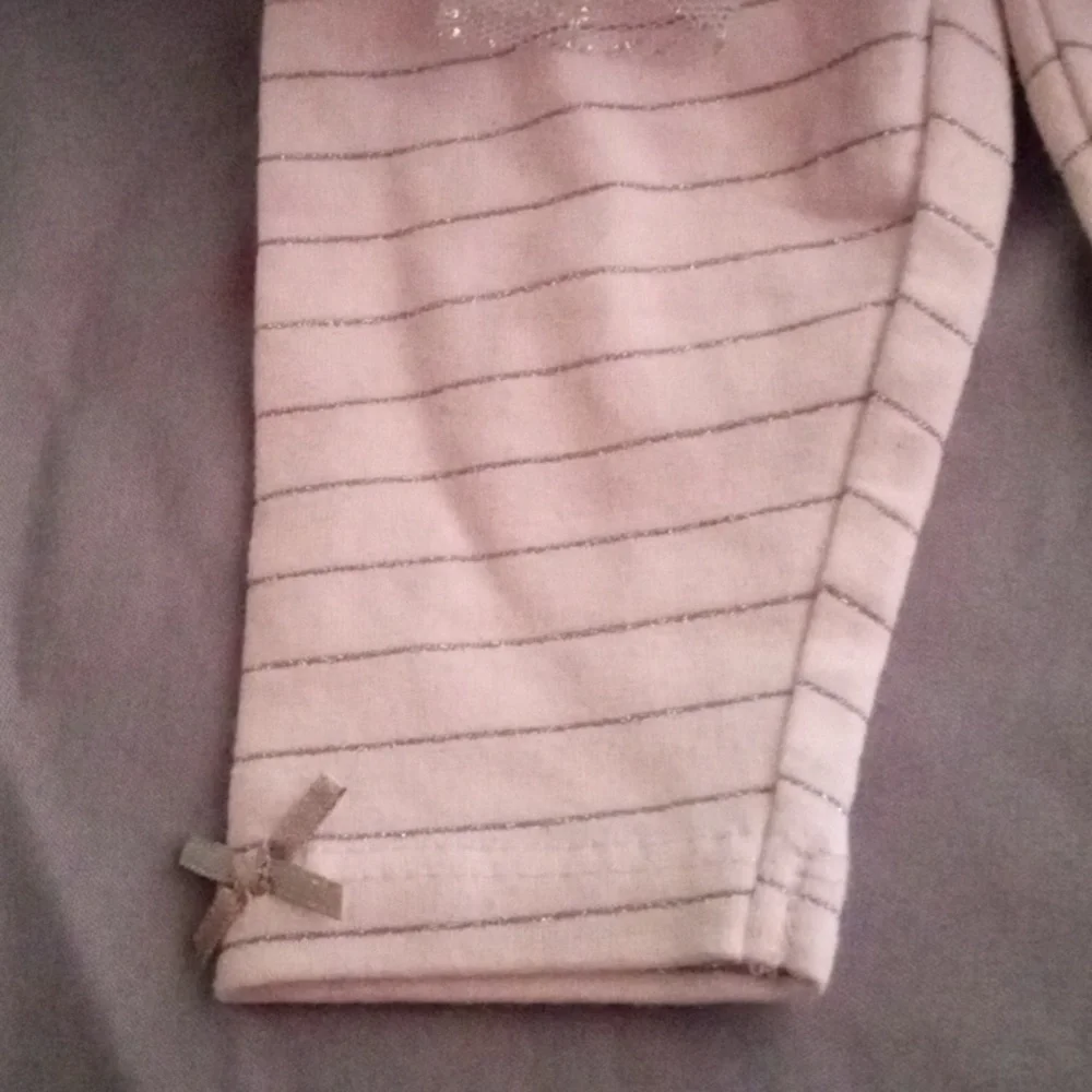NWT Baby Starters 3 Months Baby Girls Legging Pants with Tulle Skirt attached - Picture 3 of 8